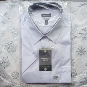 Van Heusen Men's White Dress Shirt